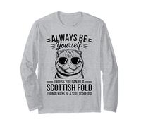 Soyez Un Chat Scottish Fold Funny Scottish Fold Manche Longue