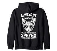 Soyez Un Chat Sphynx Funny Sphynx Sweat à Capuche