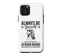 Soyez Un Chien de Chasse Afghan Un Chien Afghan Amusant Coque pour iPhone 11 Pro