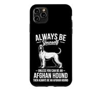 Soyez Un Chien de Chasse Afghan Un Chien Afghan Amusant Coque pour iPhone 11 Pro Max