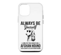 Soyez Un Chien de Chasse Afghan Un Chien Afghan Amusant Coque pour iPhone 12/12 Pro