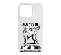Soyez Un Chien de Chasse Afghan Un Chien Afghan Amusant Coque pour iPhone 13 Pro