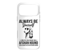 Soyez Un Chien de Chasse Afghan Un Chien Afghan Amusant Coque pour iPhone 17 Pro Max