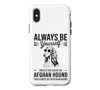 Soyez Un Chien de Chasse Afghan Un Chien Afghan Amusant Coque pour iPhone X/XS