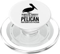 Soyez Un pélican : Un pélican drôle PopSockets PopGrip pour MagSafe
