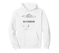 Soyez Un Pingouin Montagnes Motivation Sweat à Capuche