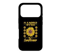 Soyez Un Tournesol dans Un Monde Plein de Roses : Unique et Fort Coque pour iPhone 17 Pro