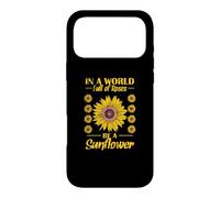 Soyez Un Tournesol dans Un Monde Plein de Roses : Unique et Fort Coque pour iPhone 17 Pro Max