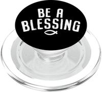 Soyez Une bénédiction, Un athlète chrétien, Courageux, chrétien PopSockets PopGrip pour MagSafe