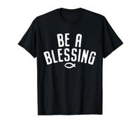 Soyez Une bénédiction, Un athlète chrétien, Courageux, chrétien T-Shirt Graphique avec Valeur