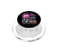 Soyez Une Fleur d'orchidée Mimi dans Un Monde rempli de Fleurs de Grand-mère PopSockets PopGrip pour MagSafe