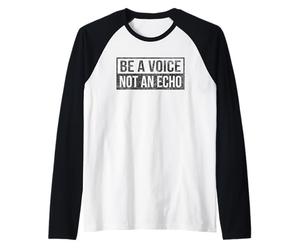 Soyez Une Voix, Pas Un écho Manche Raglan