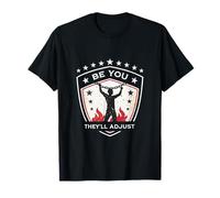 Soyez Vous, Ils ajusteront l'art d'émancipation des Flammes et des étoiles T-Shirt