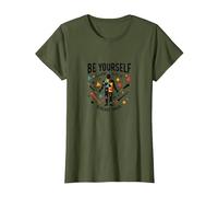 Soyez Vous-même, Tout Le Monde est déjà motivé T-Shirt, Femme, Olive, M