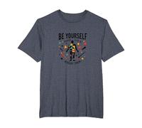 Soyez Vous-même, Tout Le Monde est déjà motivé T-Shirt, Homme Grandes Tailles, Bleu Chiné, 2X Tall