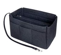 Soyizom Insert de Rangement pour Sac à Main en Feutre, Garniture de Sac à Main pour Organisateur de Sac dans Le Sac, Insert pour Organisateur de Sac fourre-Tout Fit Speedy 25-40(Noir, X-Large)