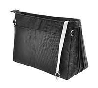 Soyizom Nylon Organiseur/Pochette/Sac de Rangement intérieur pour Sac à Main ou Sac de Voyage（Noir ，Petit）