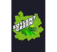 Soylent Green 100% Organic: Blank Paper Sketch Book - Artist Sketch Pad Journal For Sketching, Doodling, Drawing, Painting Or Writing