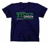 Soylent Green T Shirt, Soleil vert, XL, navy