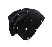 SOYNIA Bonnet Beanie Chapeau Mode Hommes Femmes Unisexe Casual Chapeau avec Crâne Cerceau Casquettes Chaud Bonnets Épais Adulte Hip Hop Bonnet Chapeaux 10