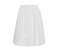 SOYNIA Mini Jupe Courte Sexy Femmes A-Ligne Jupe Couleur Unie Taille Élastique Jupe Plage Vacances Club Streetwear M Blanc