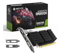 SOYO AMD Radeon R5 230 Carte graphique discrète 2 Go DDR3 64 bits avec HDMI 1.3A/VGA/DVI PCI Express x16 1.1 Petit facteur de forme GPU pour ordinateur portable (refroidissement sans ventilateur)