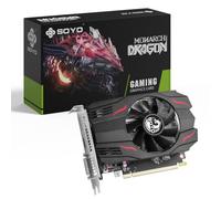 SOYO AMD Radeon RX550 Carte graphique 4 Go GDDR5 128 bits pour jeux sur PC avec port d'affichage HDMI DVI PCI Express x 8 3.0 Carte graphique de jeu à ventilateur unique