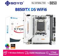 SOYO B850ITX WiFi6 carte mère de jeu double canal DDR5 AM5 prend en charge Ryzen 7800X3D 9900X CPU PCIE5.0 NVME type-c carte mère AMD