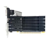 SOYO GeForce GT 710 Carte graphique à profil bas 2 Go HDMI/VGA/DVI-D Triple sortie, 2 Go DDR3 64 bits, carte vidéo demi-hauteur SFF pour PC de bureau mince, GPU d'ordinateur prend en charge Windows 11