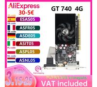 SOYO Graphics Cards NVIDIA GT740 4G GDDR3 128bit Video Card HDMI+DP+DVI For Desktop Gaming Computer Components GPU GT 740 GT740 4G