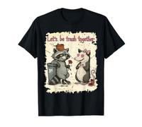 Soyons des ordures Ensemble Un Couple de Raton Laveur drôle T-Shirt