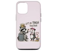 Soyons des poubelles Ensemble Le Raton Laveur Possum Animal Coque pour iPhone 12/12 Pro