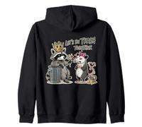 Soyons des poubelles Ensemble Le Raton Laveur Possum Animal Sweat à Capuche