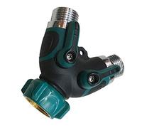 Soytich 2-voies Y-Distributeur pour Zulaufschläuche, 3/4 Pouces pour Connexion de 2 Appareils (YV2er)