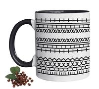 SOYUZERISH Fuck This Shit - Tasse à café - 350 ml - Avec message caché - Tasse à café en céramique - Amusante - Pour les amateurs de café (donner une cuillère)