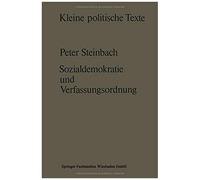 Sozialdemokratie Und Verfassungsverständnis