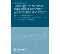 Soziologie Im Nationalsozialismus Zwischen Wissenschaft Und Politik
