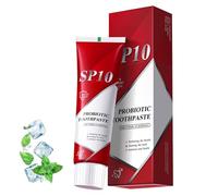 SP-10 Dentifrice probiotique SP-10, dentifrice blanchissant probiotique SP-10, pâte dentaire ultra blanchissante, formule naturelle, haleine fraîche, nettoyage en profondeur, élimination des taches (1