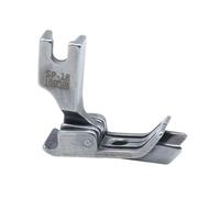 SP-18 Double Couteau Bord Guide Pied-de-biche Machine à Coudre Industrielle Voiture Plate Simple Aiguille Point noué Accessoires(1-16 2mm)