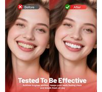 Sp-6 Probiotic Whitening Toothpaste Whitening For Fresh Breath And Fresh Breath,6 Probiotic Formulas For Healthy Gums,Fluoride Free,Fresh Mint Flavour 145ml (1 Pack).[S78]