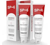 Sp-6 Probiotic Whitening Toothpaste Whitening For Fresh Breath And Fresh Breath,6 Probiotic Formulas For Healthy Gums,Fluoride Free,Fresh Mint Flavour 145ml (1 Pack).[S79]