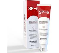 Sp-6 Probiotic Whitening Whitening Toothpaste For Fresh Breath And Fresh Breath,6 Probiotic Formulas For Healthy Gums,Fluoride Free,Mint & Fresh Taste,145 Ml (1.[S76]