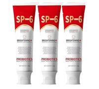 Sp-6 Probiotics Brightening Toothpaste, Probiotics Sp-6 Toothpaste, Ultra Whitening Toothpastes Sp6, Freshen Breath, Deep Cleaning Oral Care Toothpastes 120g (3)