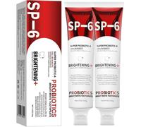 Sp-6 Toothpaste,2pc Toothpaste Sp-6,Sp-6 Probiotic Whitening Toothpaste,Healthy Gums,For Sensitive Teeth