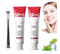 Sp-6 Ultra Whitening, Sp 6 Ultra Whitening Toothpaste Probiotics Brightening Toothpaste, Deep Cleaning Care Toothpaste, Probiotics Toothpaste Sp-6 Removes Tooth Stains, 120g. (2Pcs)