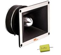 SP Audio 1 SPTW-35S SP TW35S Driver Compression Tweeter 150 Watts rms et 300 Watts Max impédance 4 ohms sensibilité 114 DB spl Voiture + condensateur Hommage, 1 pièce