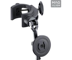 SP Connect Mag-Align Rollcage, montage à pince Noir Noir