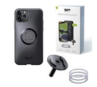 SP CONNECT Micro Stem Bundle | SPC+ | pour iPhone 11 Pro/XS/X | Support de téléphone Portable pour Guidon de vélo | Support de Smartphone | Support de téléphone Portable