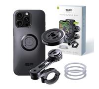 SP CONNECT Moto Bundle avec module anti-vibration | SPC+ | compatible avec iPhone 16 Pro Max | Support de téléphone portable pour moto, vélo, scooter | Support de gadget pour GPS