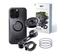 SP CONNECT Moto Bundle avec module anti-vibration | SPC+ | compatible avec iPhone 16 Pro | Support de téléphone portable pour moto, vélo, scooter | Support de gadget pour GPS